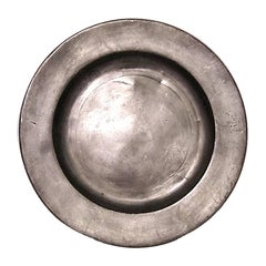 English Renaissance Pewter Dinner Plates