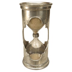 English Renaissance Pewter Hour Glass