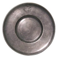 English Renaissance Pewter Plates