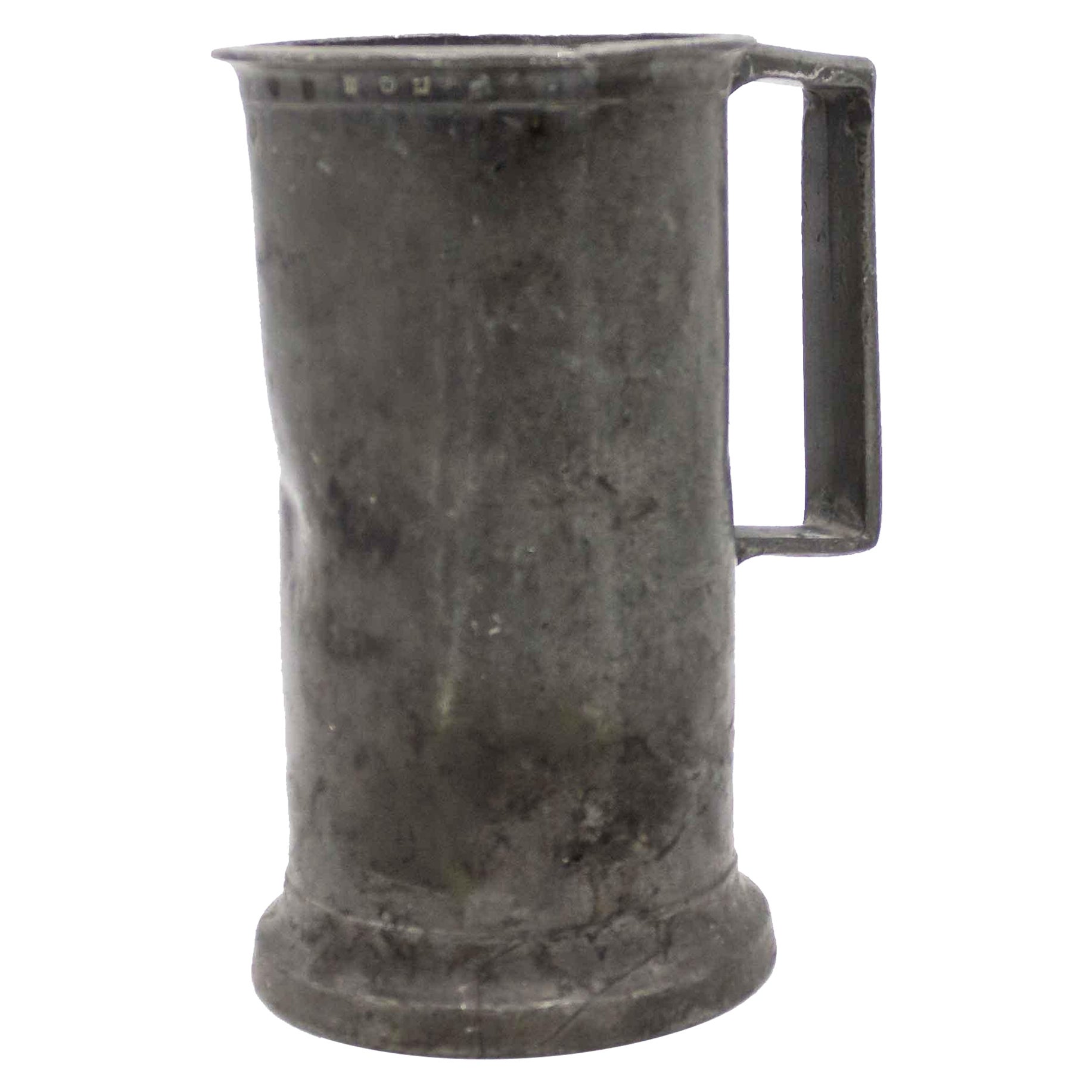 English Renaissance Pewter Tankard