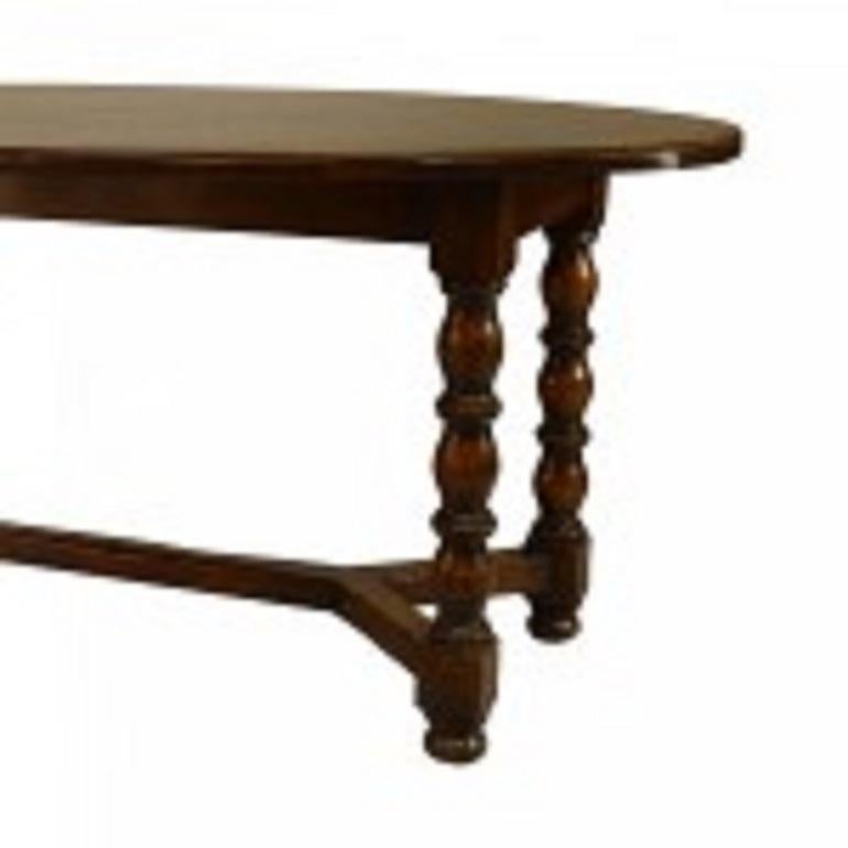 Britannique Table de réfectoire en chêne de style Renaissance anglaise en vente