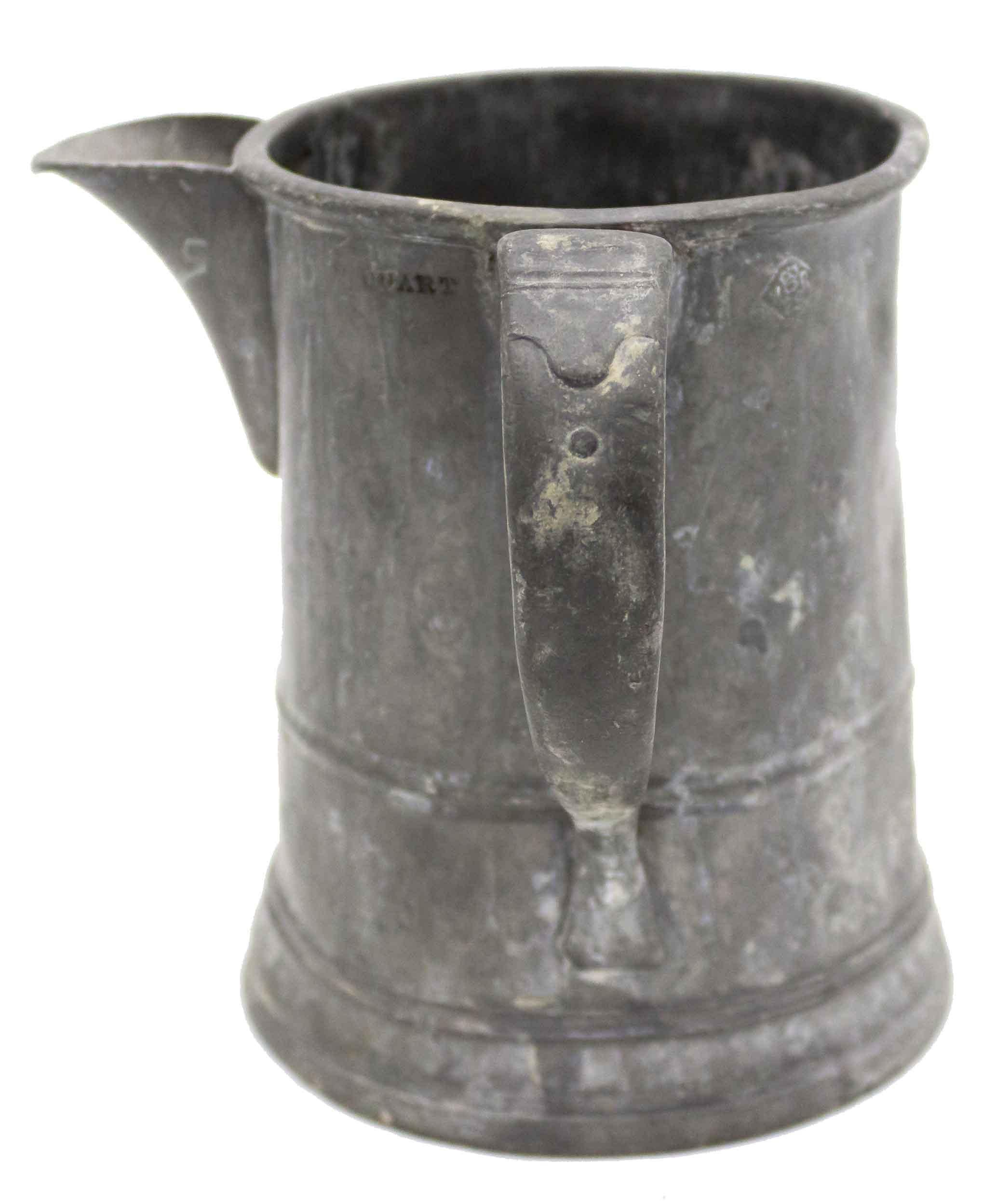 British English Renaissance Style Pewter Pitcher For Sale