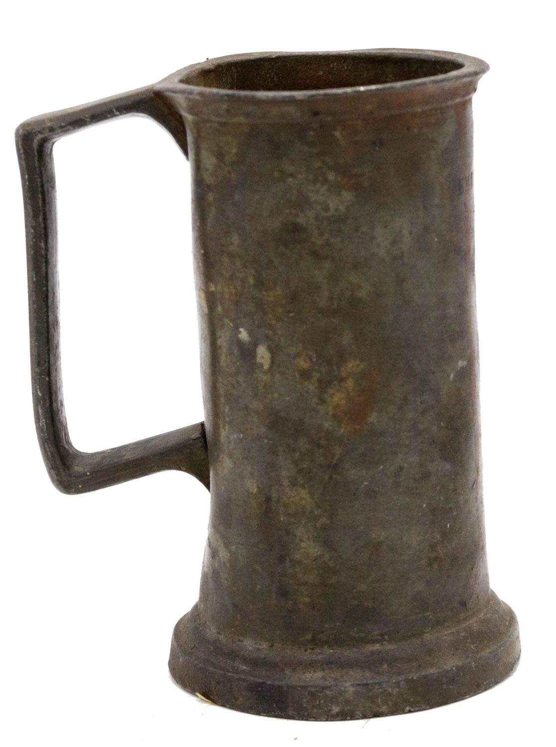 English Renaissance Style Pewter Tankard