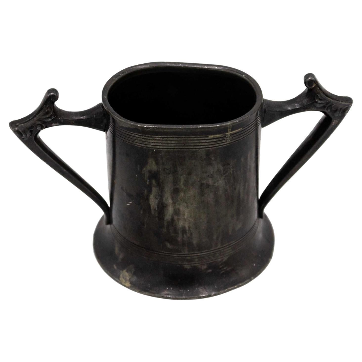 When were pewter tankards first used?