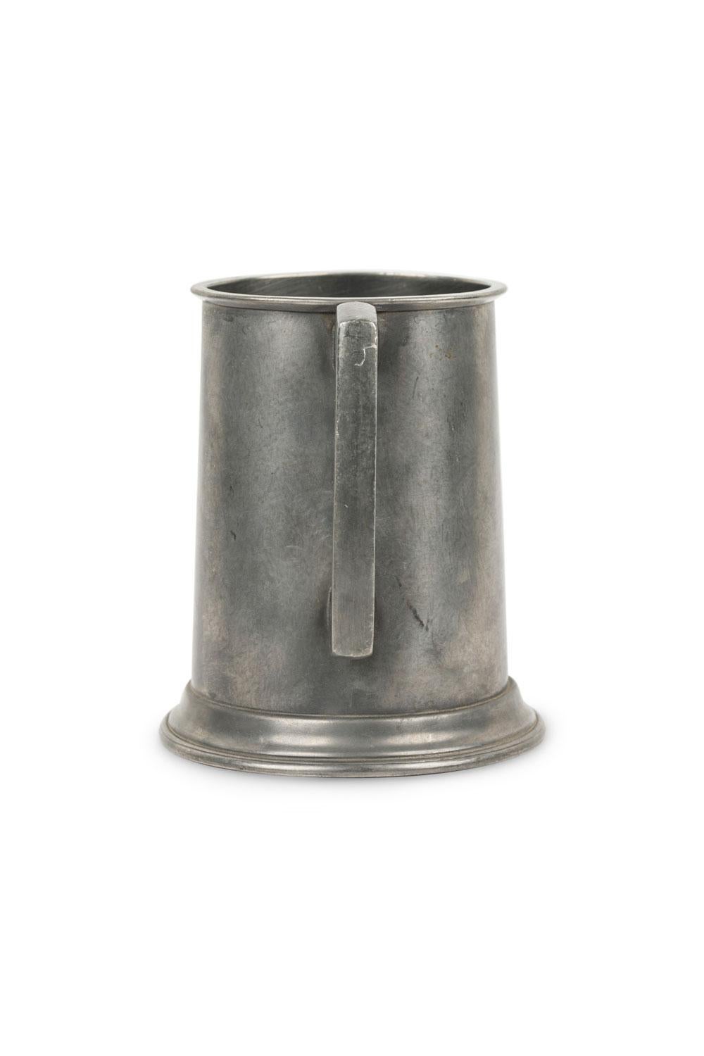 English Renaissance Style Pewter Tankards im Zustand „Gut“ im Angebot in Queens, NY