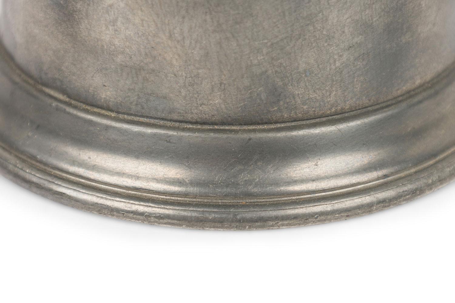 English Renaissance Style Pewter Tankards im Angebot 1