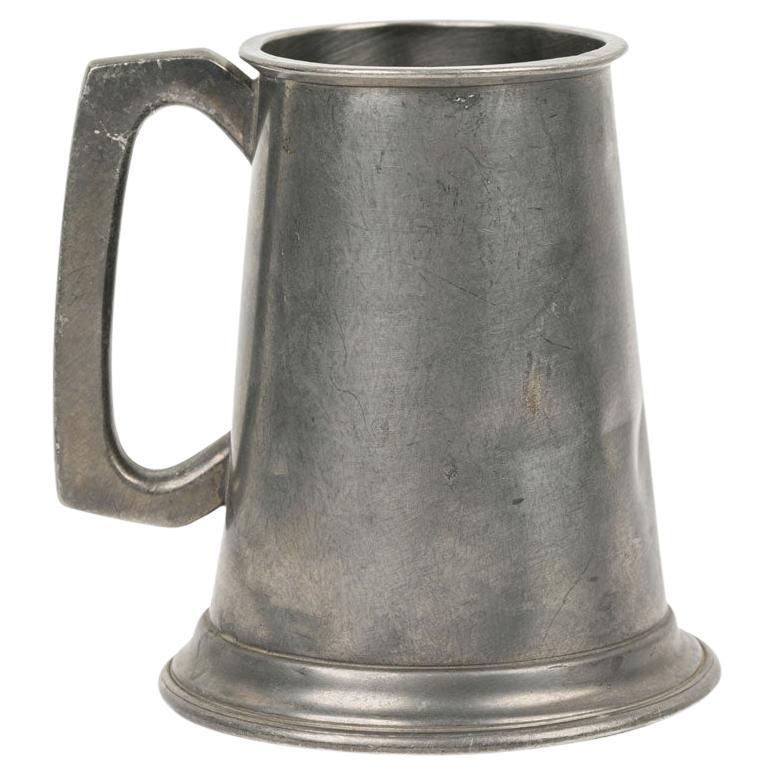 English Renaissance Style Pewter Tankards
