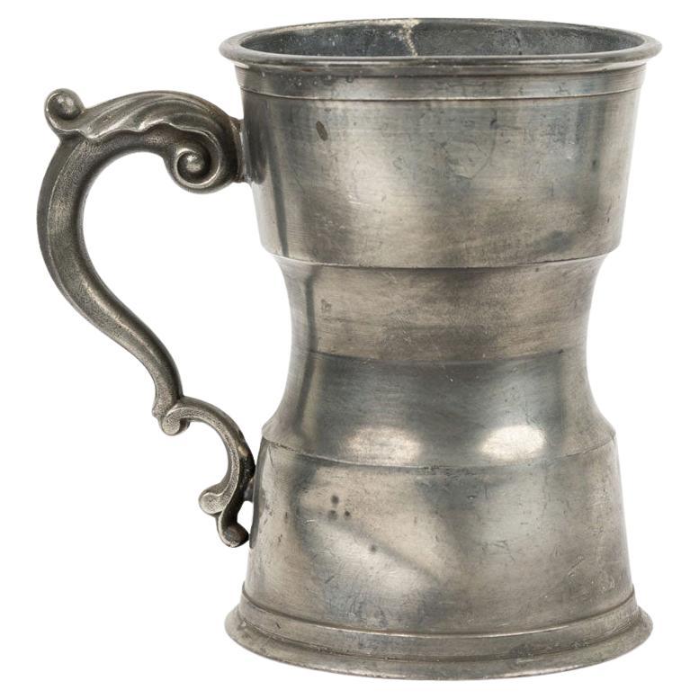 English Renaissance Style Pewter Tankards