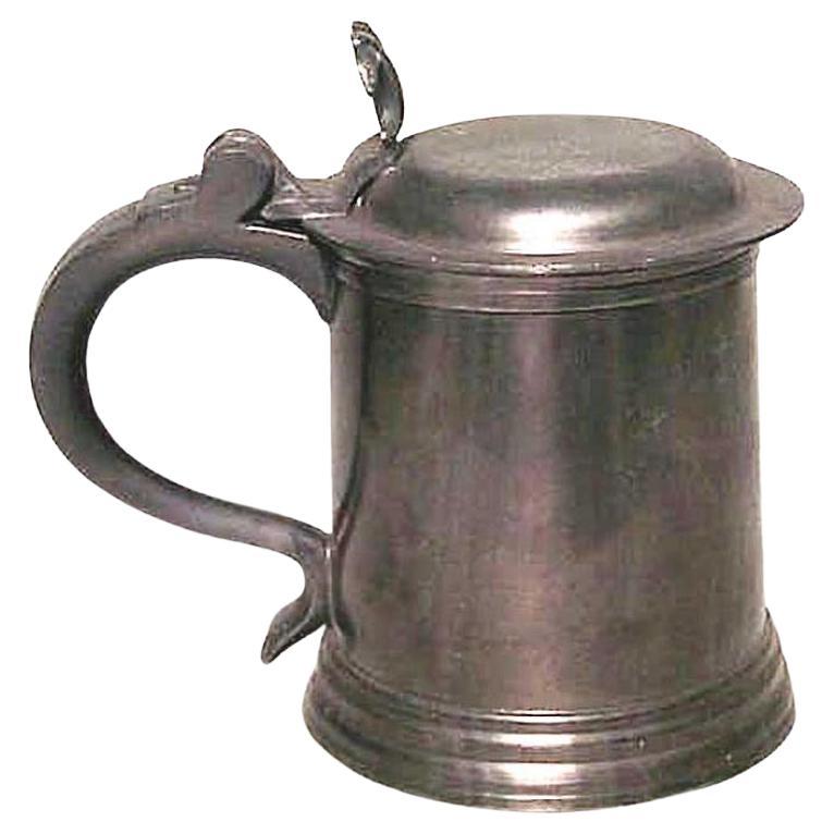 When were pewter tankards first used?