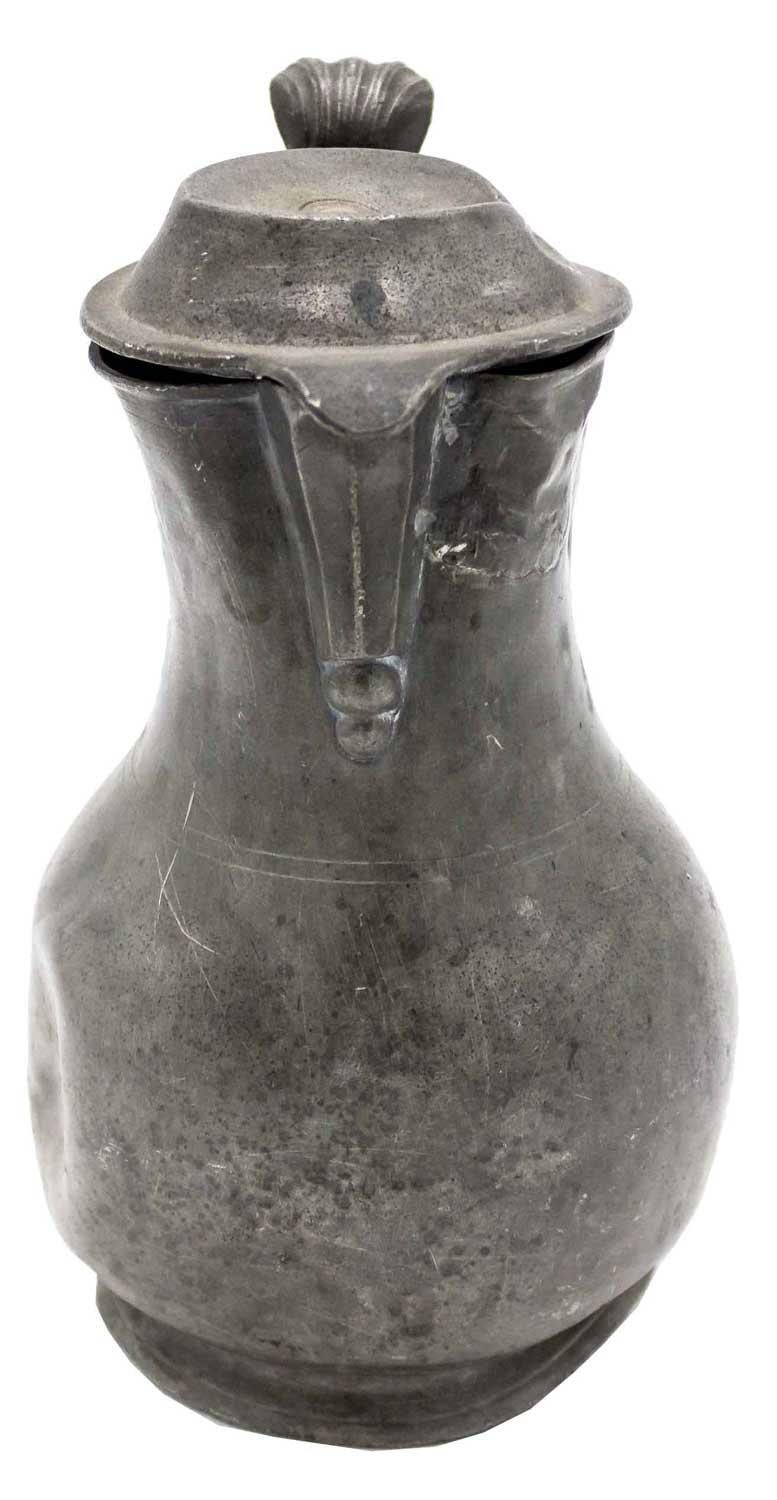 British English Renaissance Style Pewter Teapot For Sale