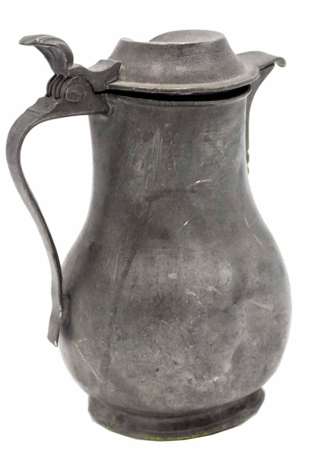 English Renaissance Style Pewter Teapot For Sale 1