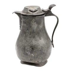 English Renaissance Style Pewter Teapot