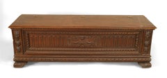 English Renaissance Walnut Trunk