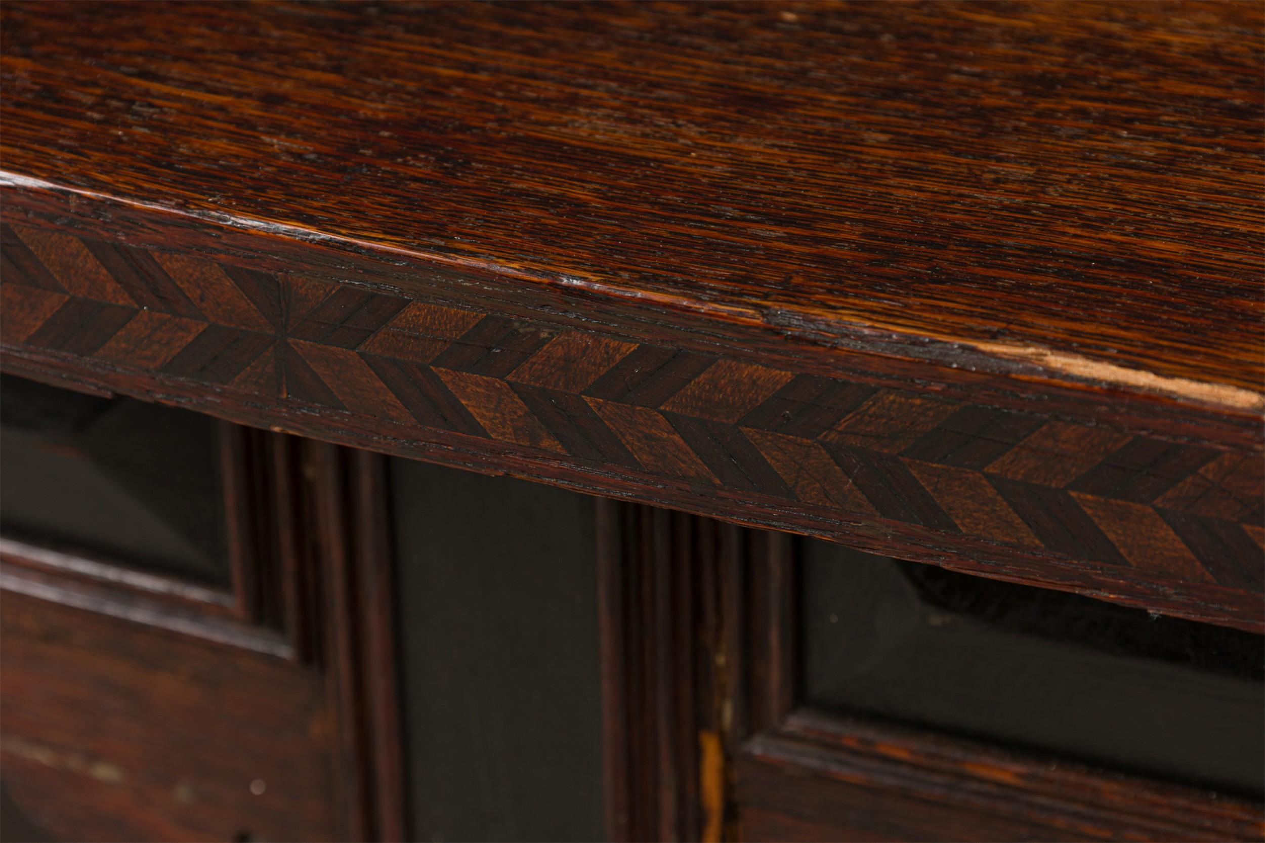Table de salle à manger / de conférence en bois de style Renaissance anglaise en vente 3