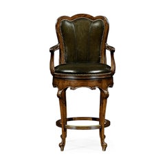 English Revolving Bar Stool