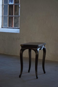 English Rococo Revival Folding Table / Game Table in Wood, 19th Century