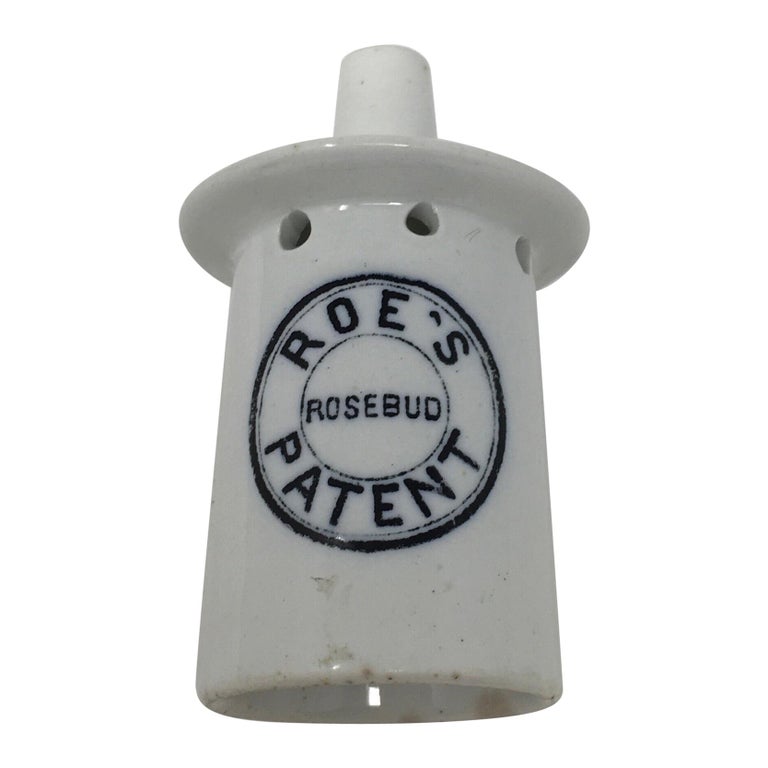 English Roe's Rosebud Patent Pie Funnel For Sale at 1stdibs