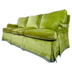 Retro English Rolled Arm Sofa