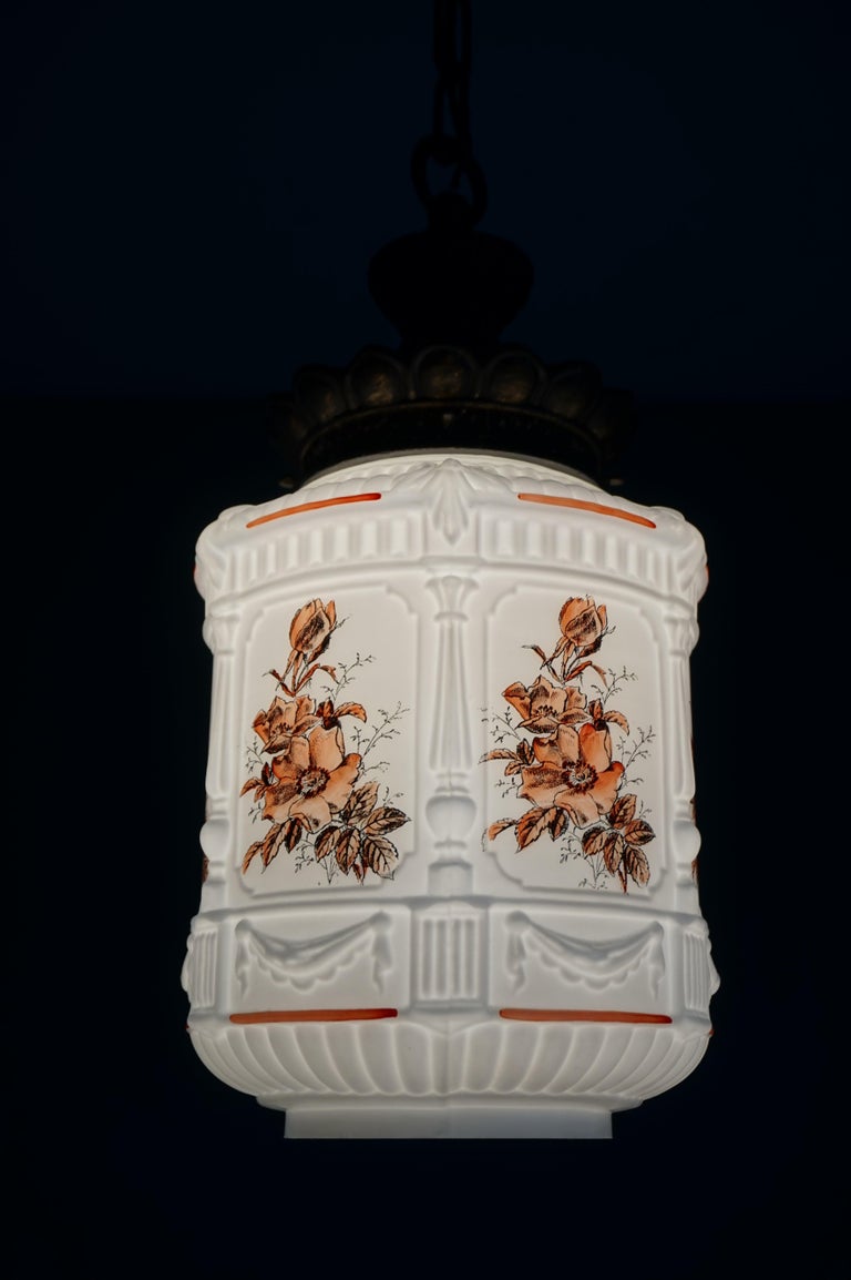 Beautiful shape and excellent condition chandelier.

If you are looking for a rare and decorative light fixture that is stylish and quality-made at the same time then this fine pendant could be flying your way soon. This wonderfully designed