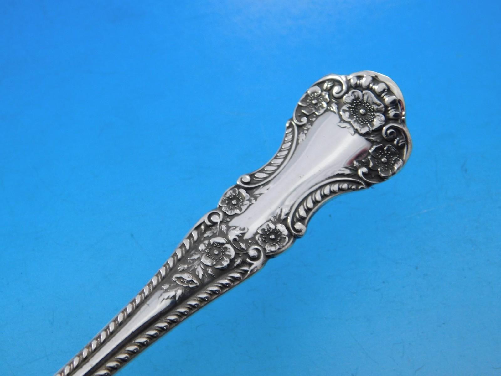 English Rose by Durgin Sterling Silber Besteck für 12 Personen Service 52 Teile im Angebot 1