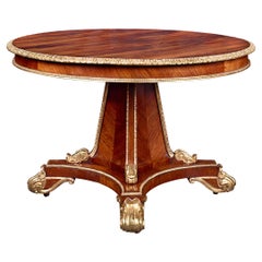 Used English Rosewood Center Table