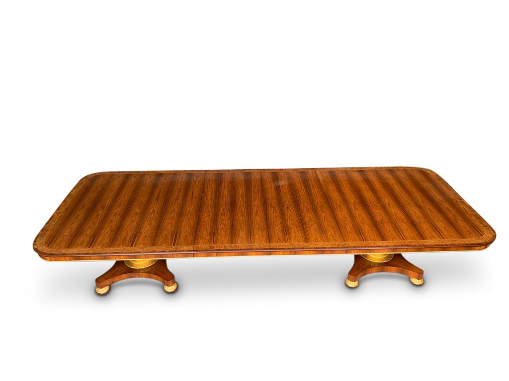 English Rosewood Dining Table, 20th Century For Sale 7