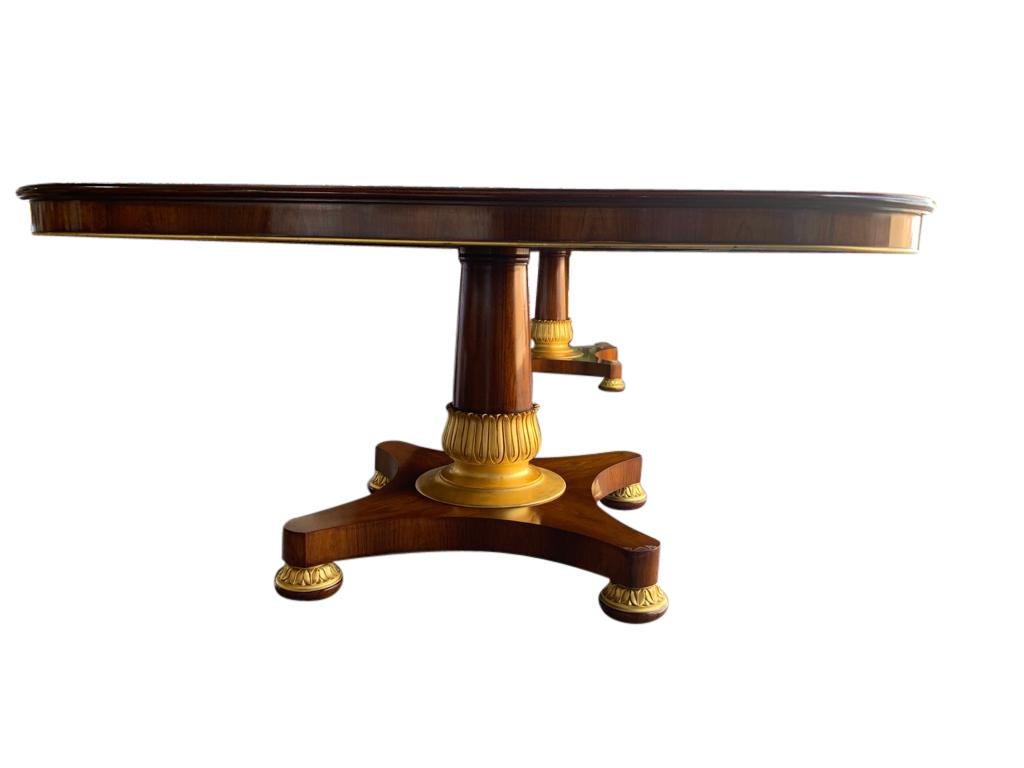 English Rosewood Dining Table, 20th Century For Sale 9
