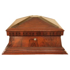 English Rosewood Fitted Dressing Box