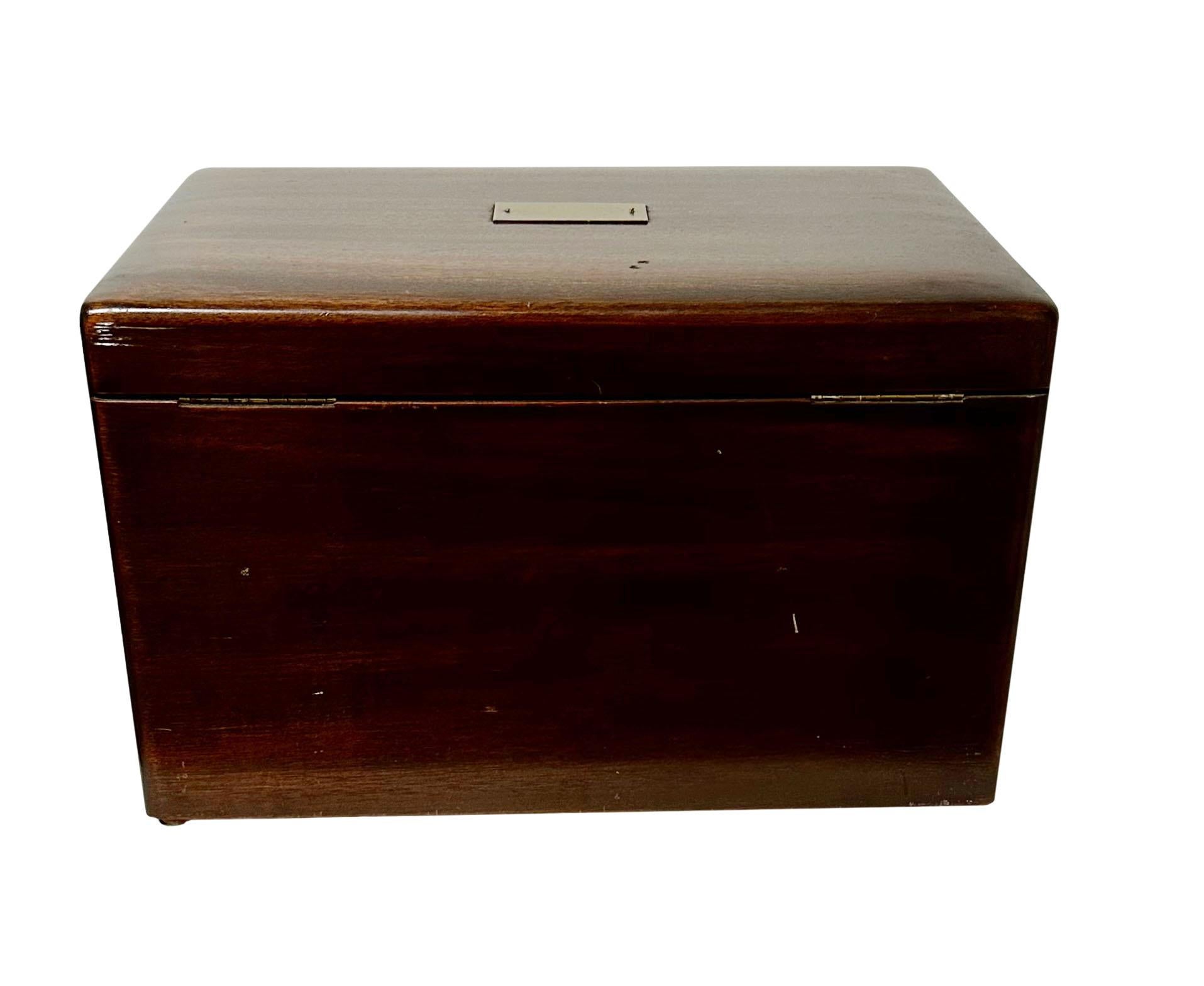 Palissandro Humidor inglese in palissandro in vendita