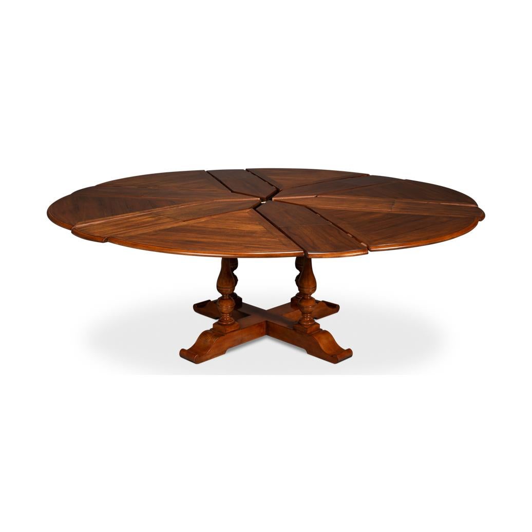 Country English Round Dining Table - 71.5