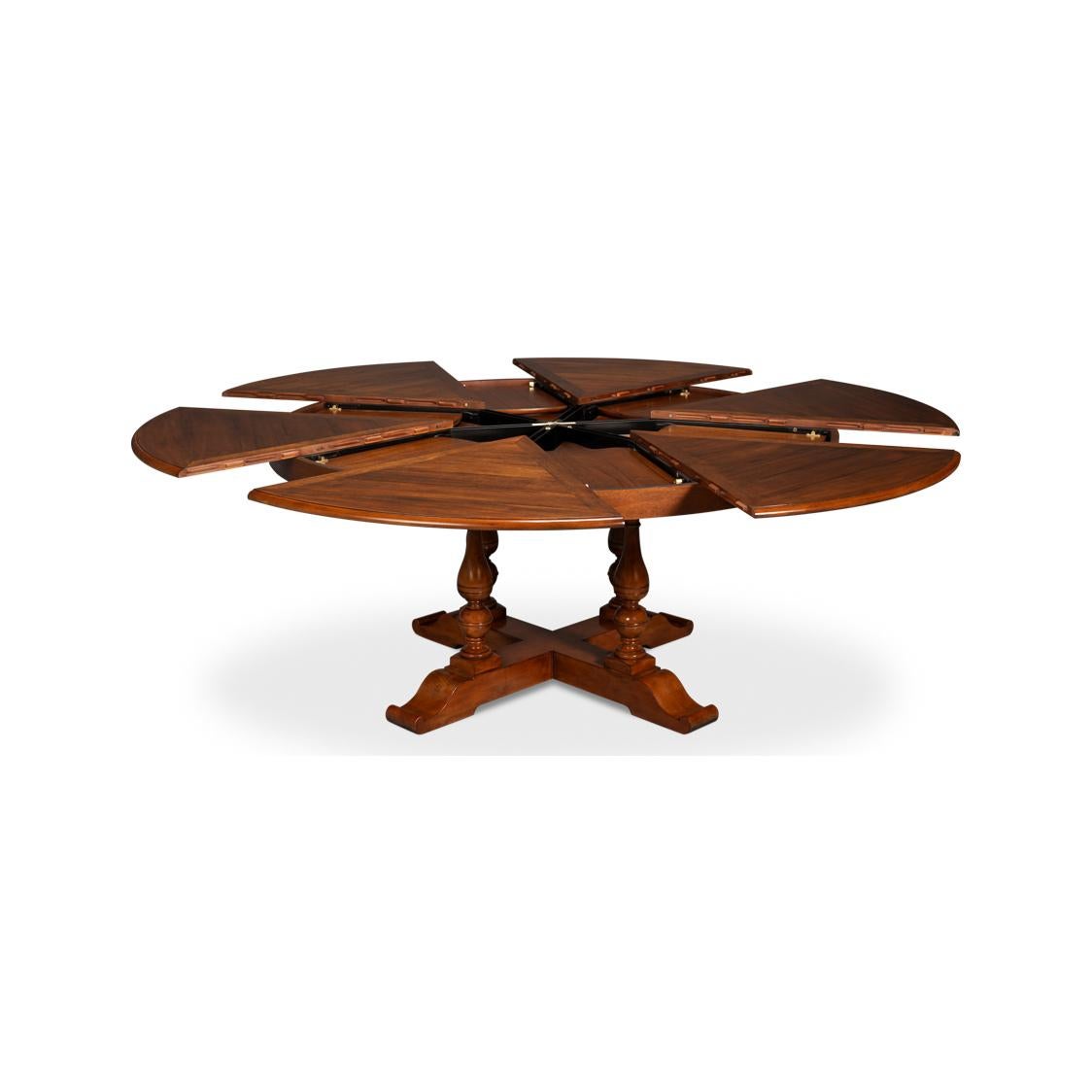 Vietnamese English Round Dining Table - 71.5