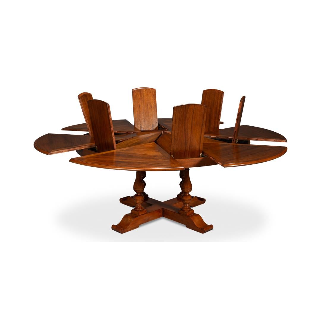 Contemporary English Round Dining Table - 71.5