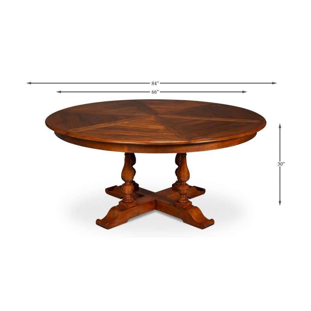 English Round Dining Table - 84