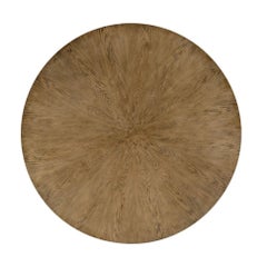 English Round Oak Dining Table