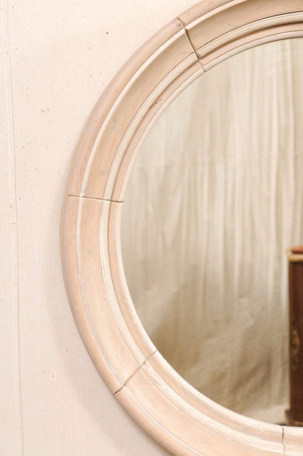 Anglais Miroir anglais de forme ronde, 40