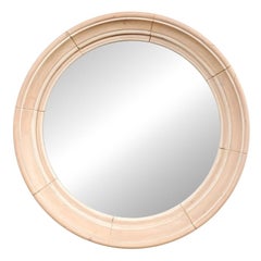 Miroir anglais de forme ronde, 40" de diamètre