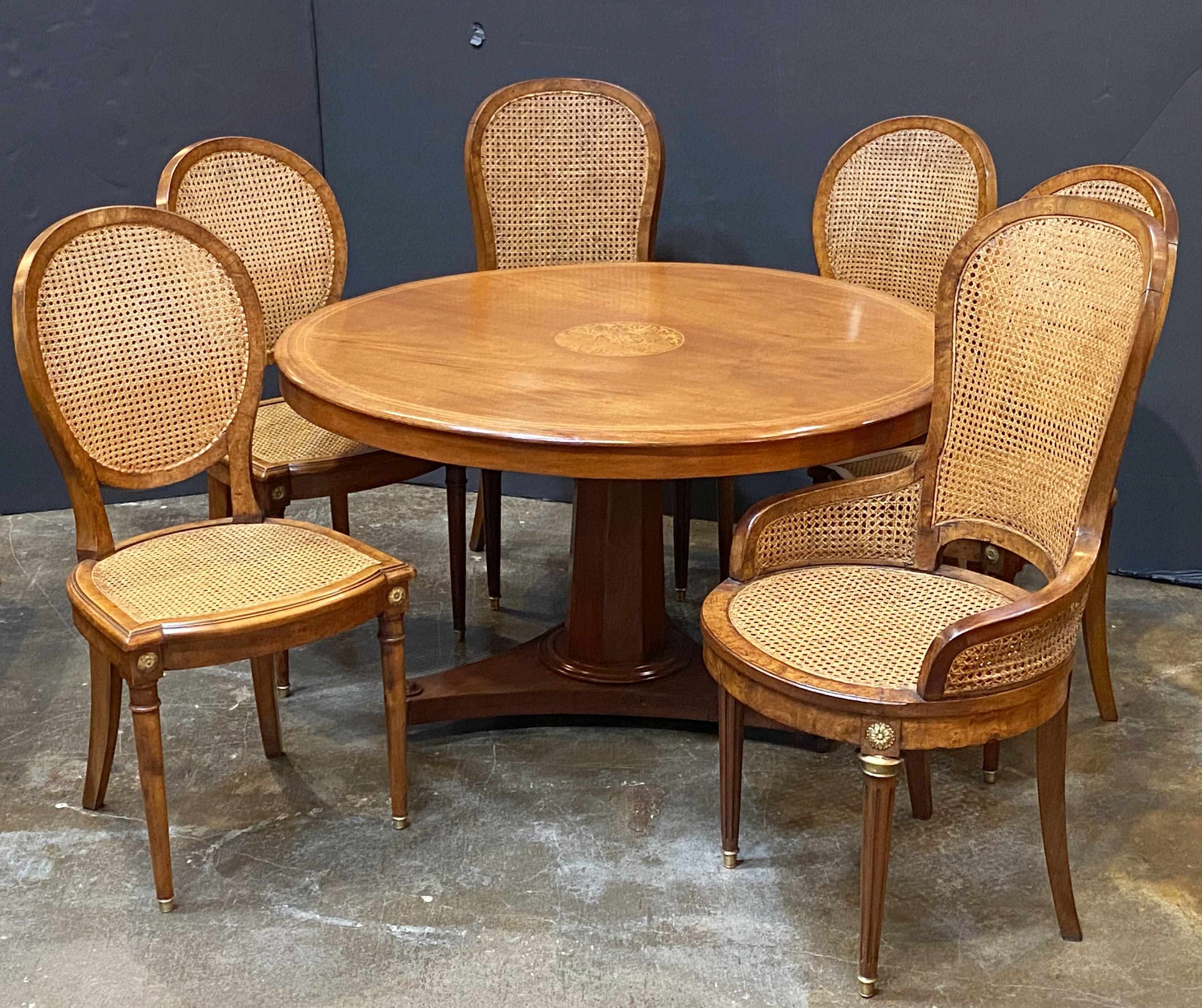 English Round Tilt-Top Center or Breakfast Table of Mahogany 14