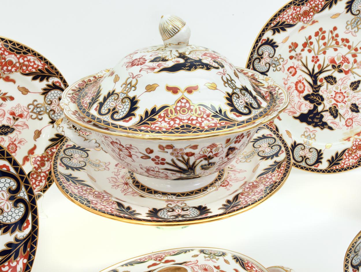 English Royal Crown Derby Complete Service for Twelve People 9