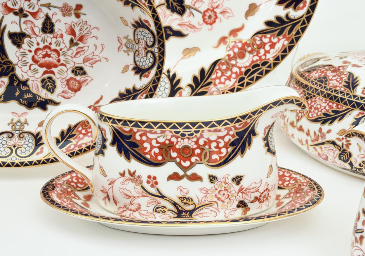 English Royal Crown Derby Complete Service for Twelve People 3