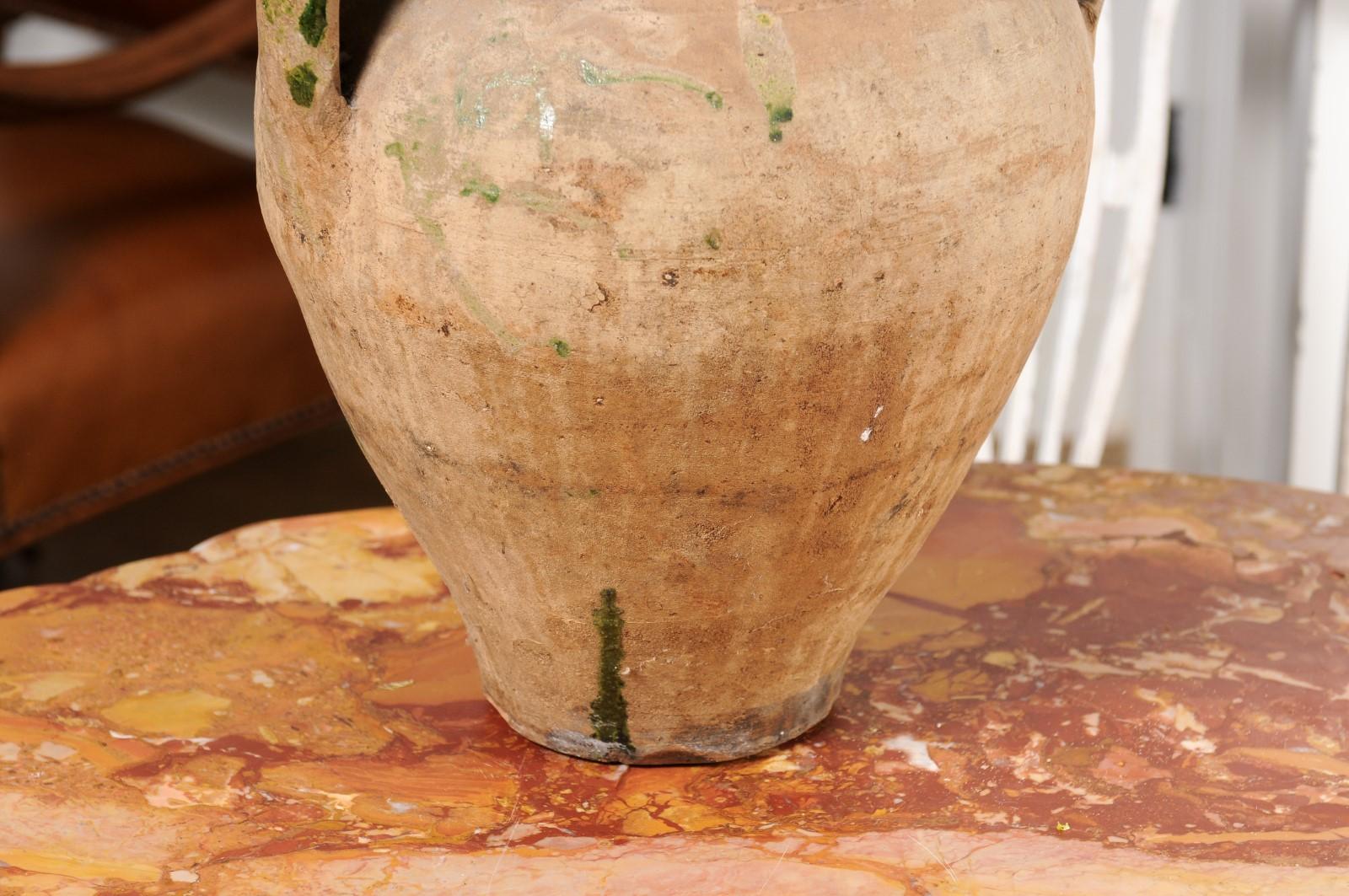 terracotta olive jar