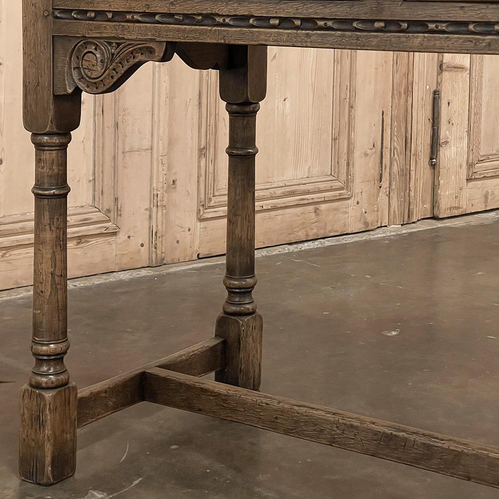 English Rustic Antique Side Table For Sale 5