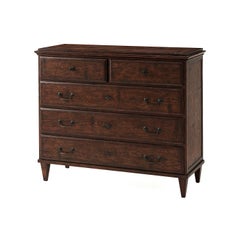 English Rustic Chest Of Drawers