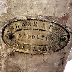 English Antique Saddle Stand, Market Harborough 1900s