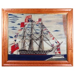 English Sailor’s Woolwork of Fully Dressed Ship