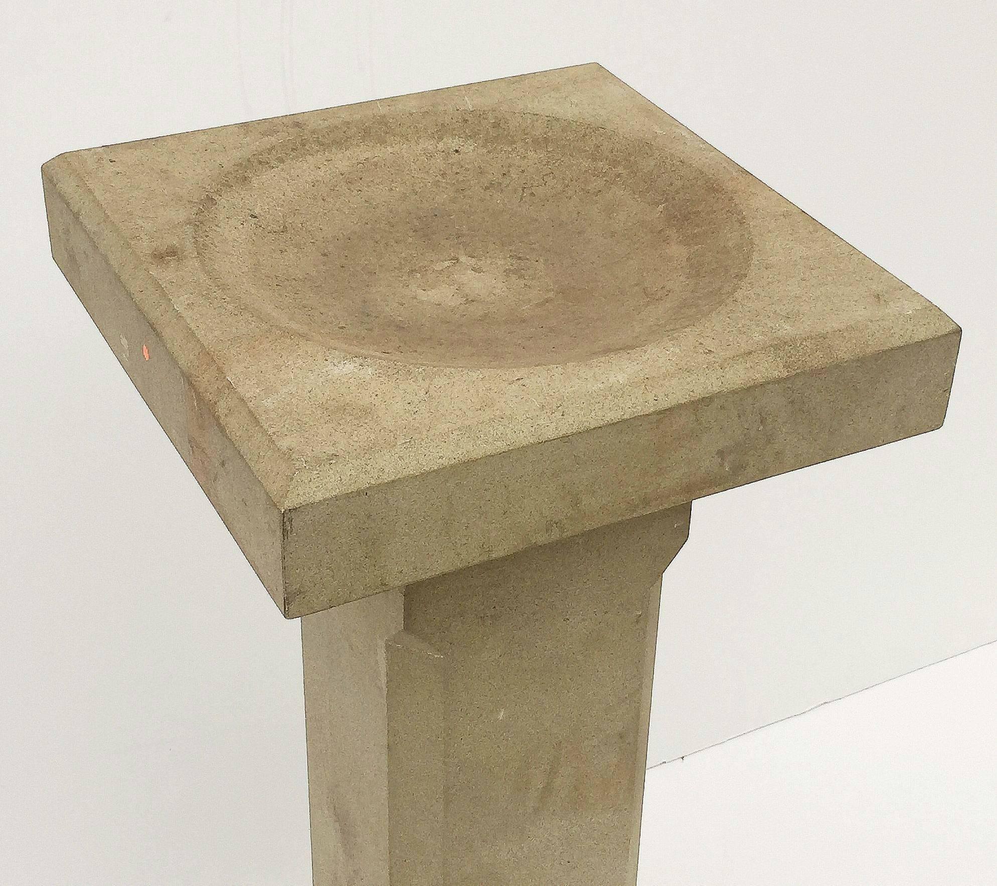 English Sandstone Bird Baths for the Garden 'Individually Priced' In Good Condition In Austin, TX