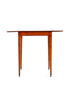English Satinwood Pembroke Table