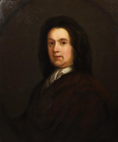 Fine Large 17th/ 18th Century English Portrait of Mr. Gilbert Charity Founder