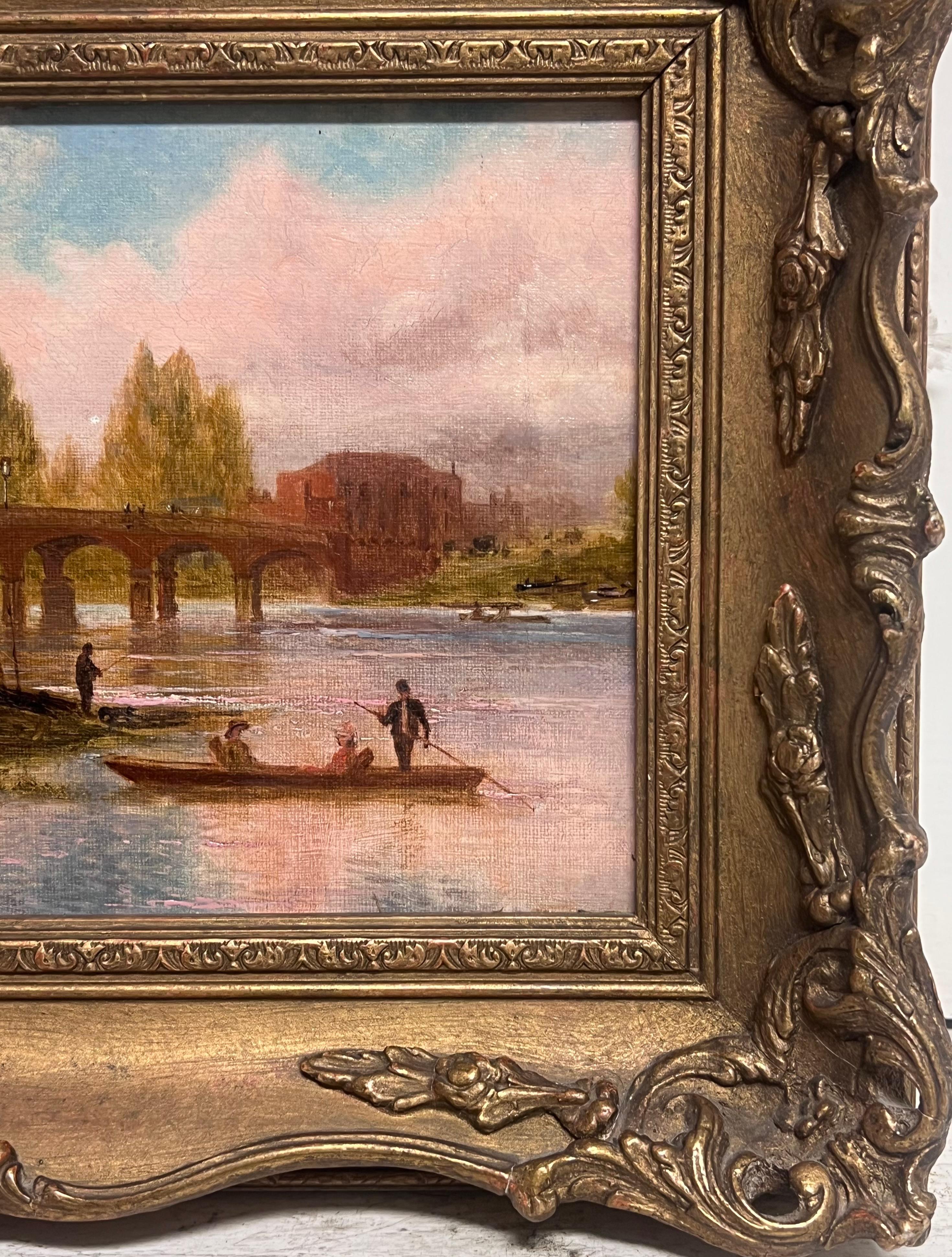 L'hôtel Castle
École anglaise (19e siècle)
huile sur carton non signée, encadrée
encadré : 11 x 15 pouces
toile : 7 x 11 pouces
Collectional : collection privée, Angleterre
Condit : très bon état

Pour plus d'informations, n'hésitez pas à nous