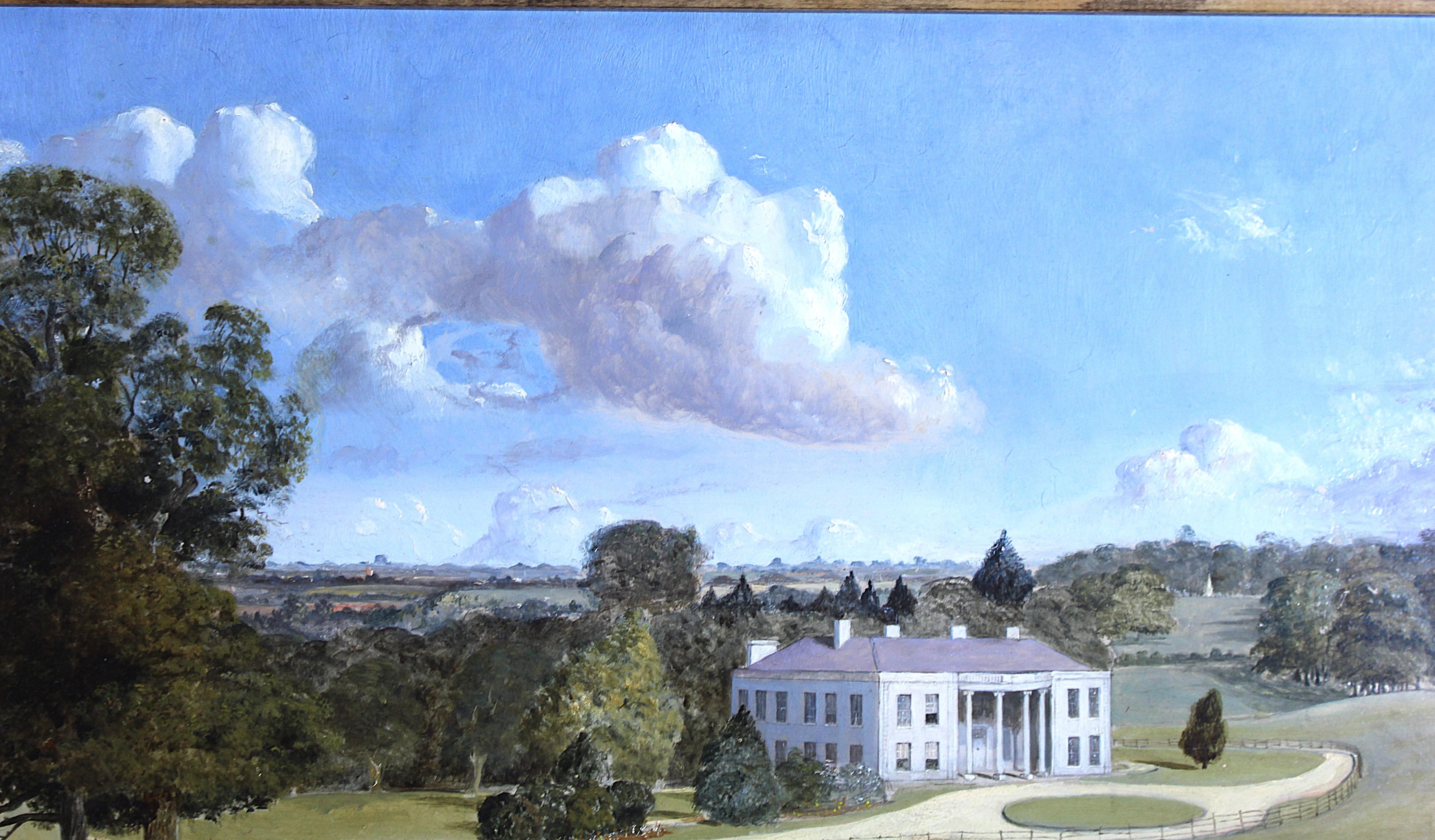 English School 19° secolo Paesaggio Casa di Campagna Pittura ad olio in vendita 9