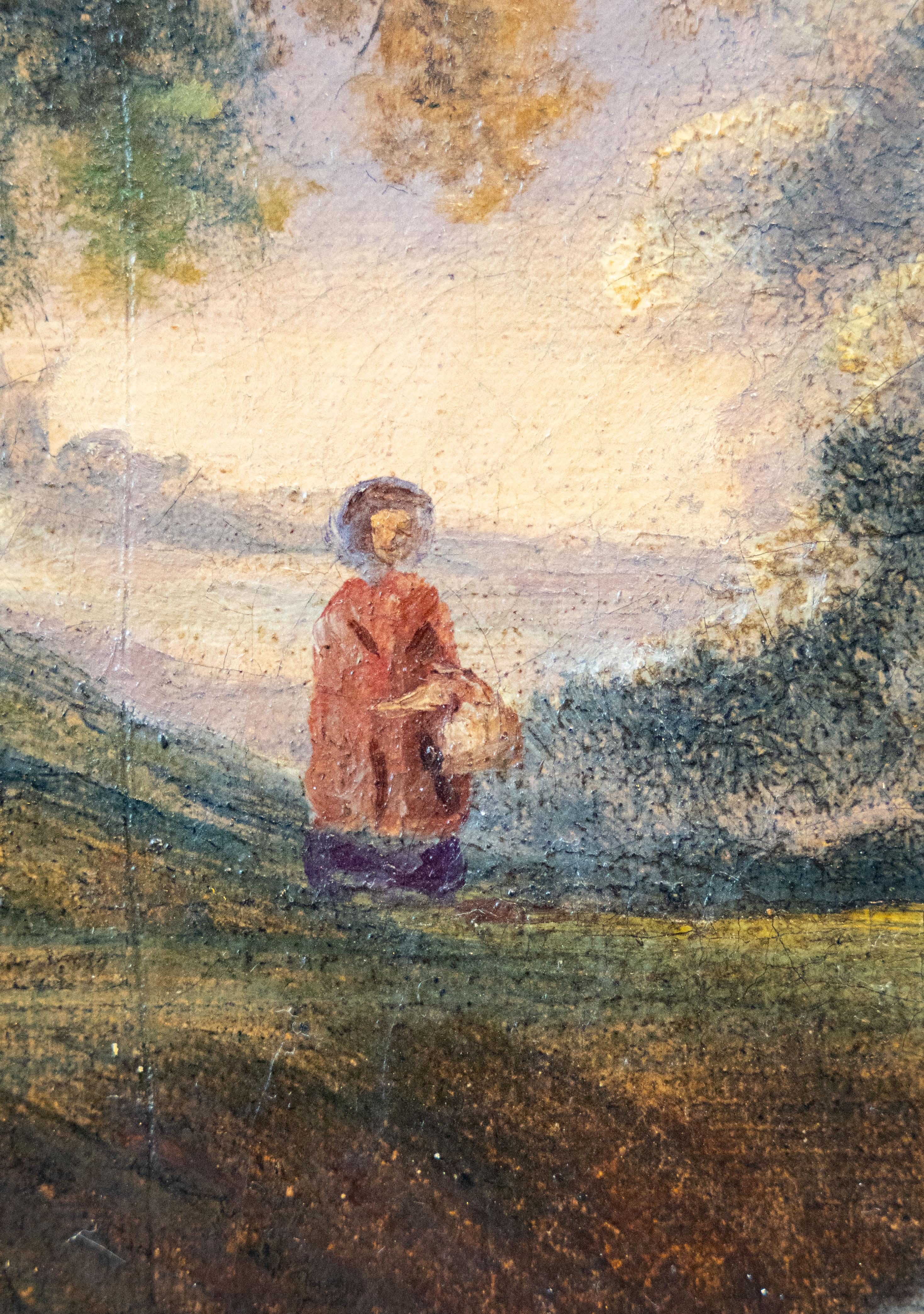 Fuchs bei der Jagd auf einen Stieglitz im Angebot 1